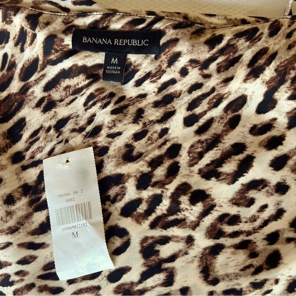 Banana Republic Maxi Animal Print Slip Dress Size Medium - Picture 7 of 7